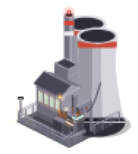 ENERGY PLANT isometric render